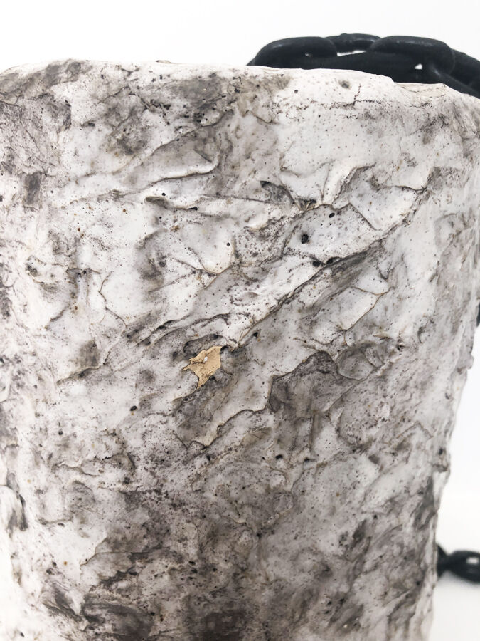 Scandinavian ceramic lamp, 1960