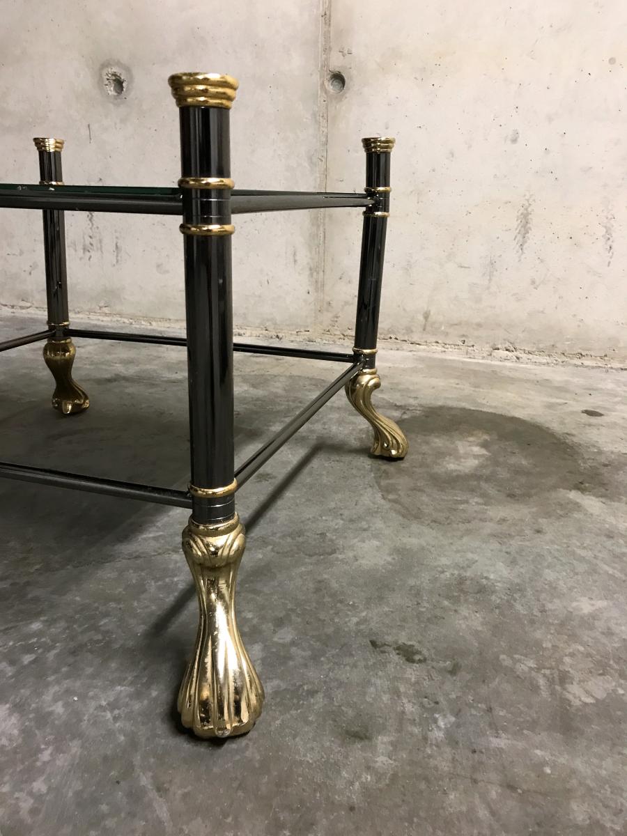 Table low vintage 1970s Belgium