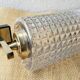 Wall light 60's glass and brass