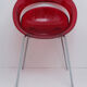 Fauteuil vintage pléxi rouge Arik Levy 1979