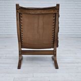1970’s, Norwegian design, "Siesta" lounge chair by Ingmar Relling, leather, bentwood.