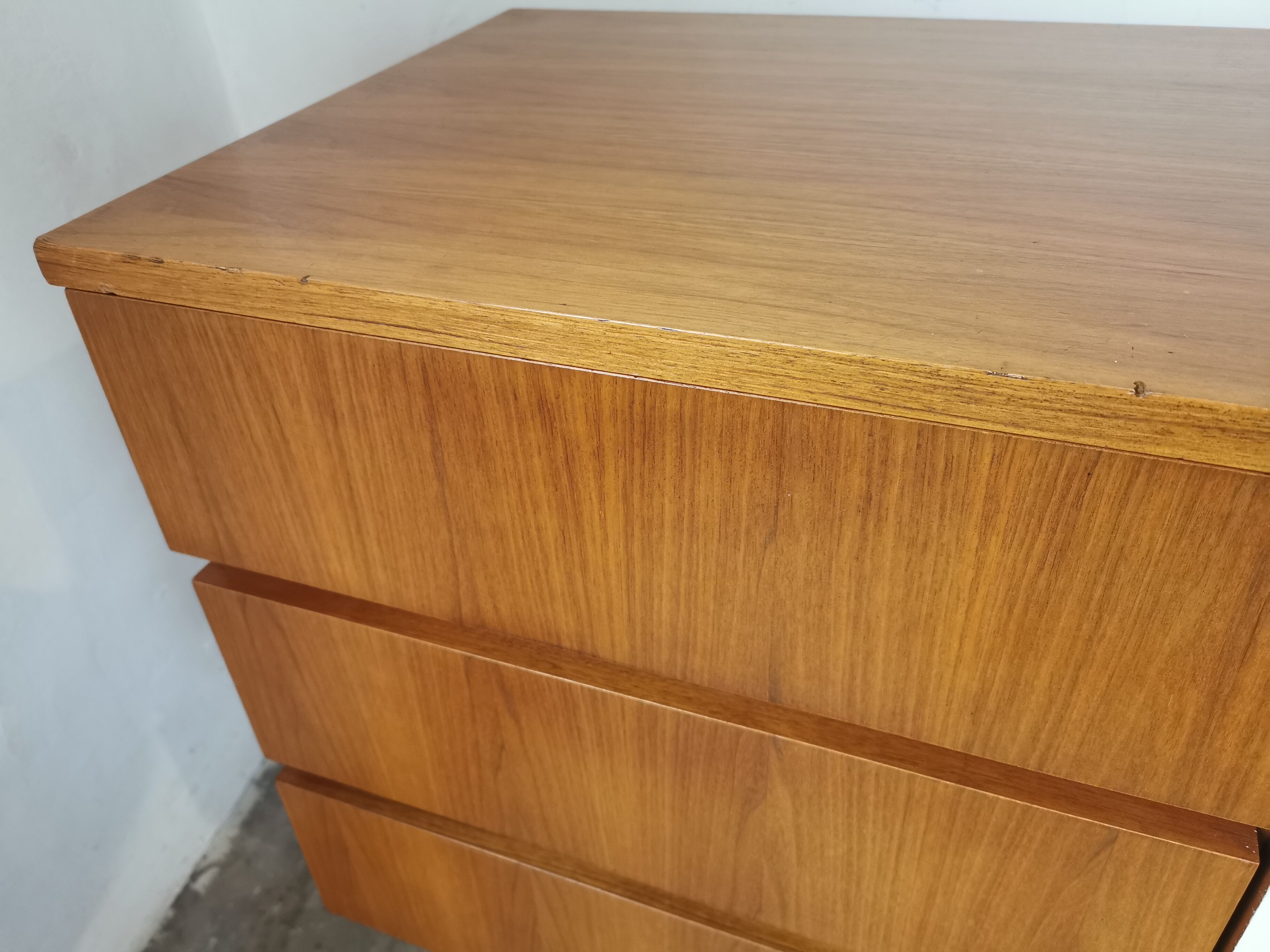Vintage sideboard of the 60s Scandinavian style