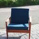 Fauteuil danois vintage en teck de john boné 1950