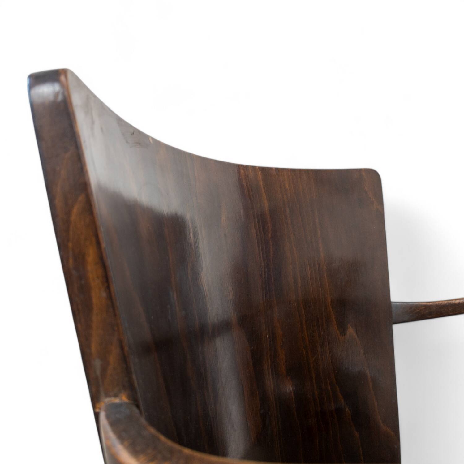 Fauteuil vintage en bois courbé Thonet 626/F, années 1930