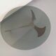 Vintage Propeller coffee table by Knut Hesterberg in steel and glass.