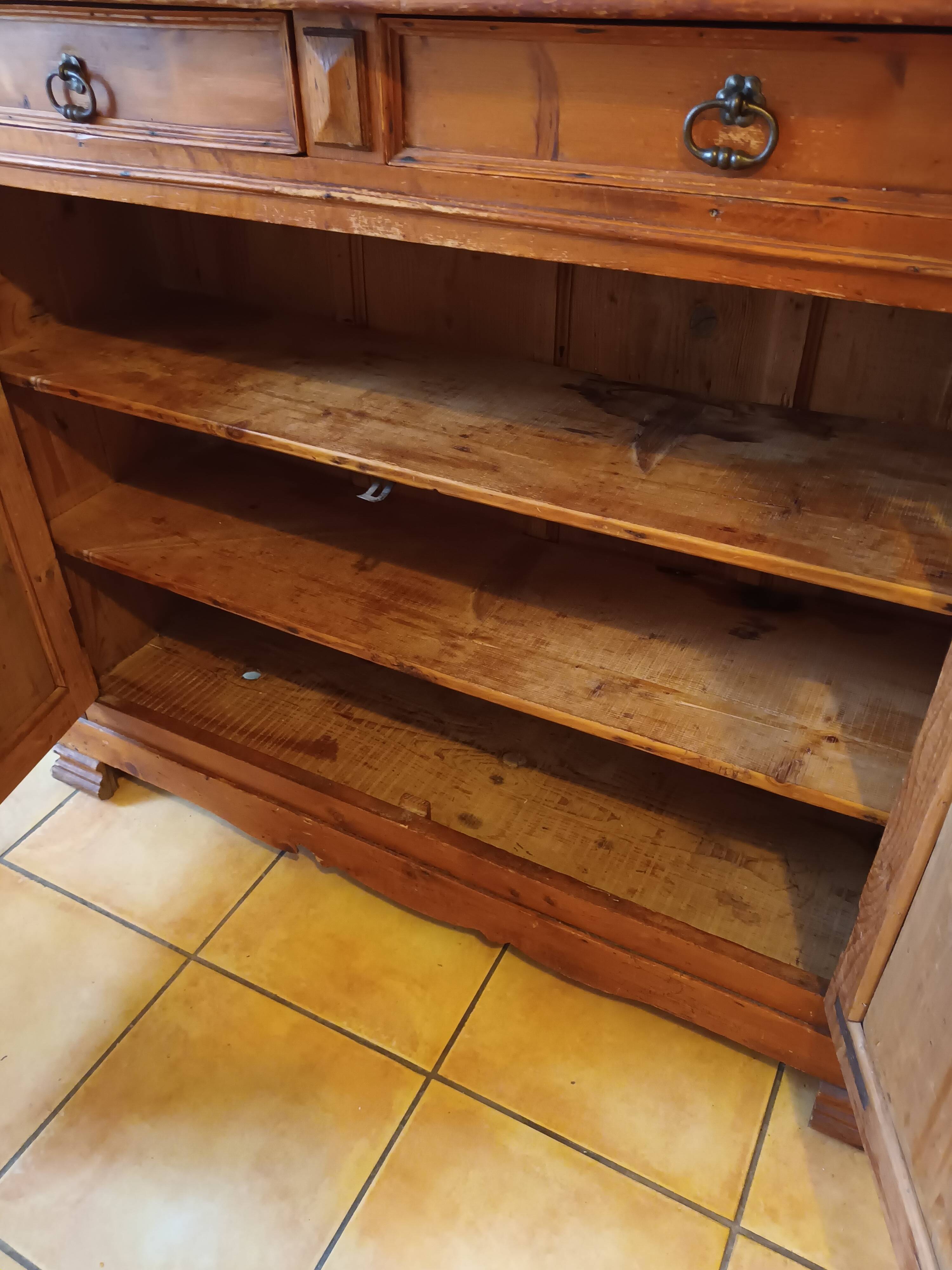 Old country style dresser