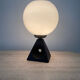 Vintage lamp in opaline and ceramic years 70-80