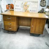 Vintage schoolmaster's desk