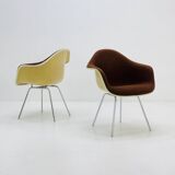 1970s Set of Dax armchairs by Charles & Ray Eames for Vitra