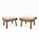 Pair of Philip Arctander Style Mid-century Modern Beech Stool, 1960s