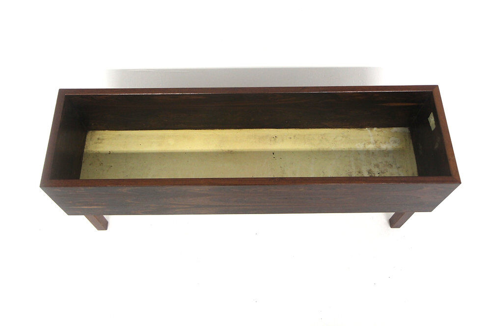 Scandinavian indoor planter in rosewood, Sweden, 1960.