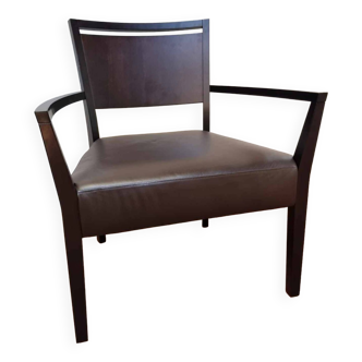 Vintage low armchair