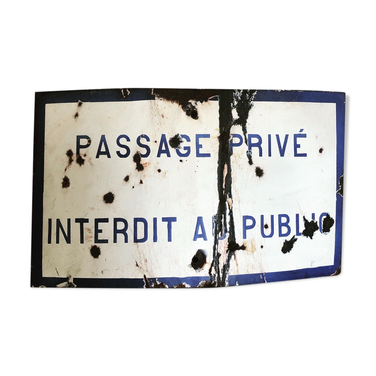 Private passage plate