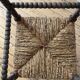 Turned wood corner chair