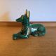 Ceramic dog figurine 1970