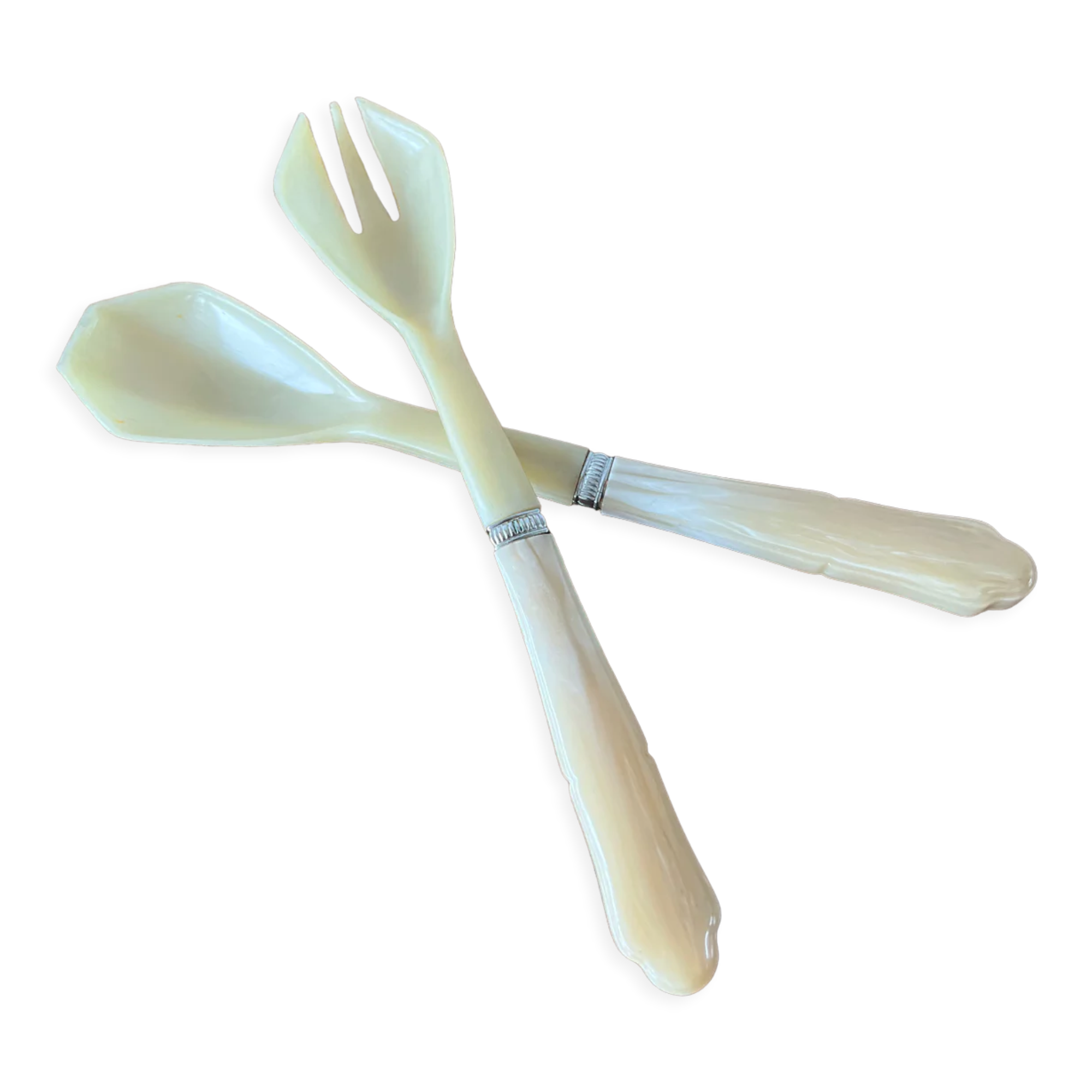 Couverts à salade vintage