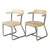 Pair of Model K 16 armchairs by Robert Slezák, 1930s, set of 2