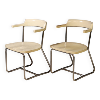 Paire de fauteuils modèle K 16 de Robert Slezák, années 1930, lot de 2
