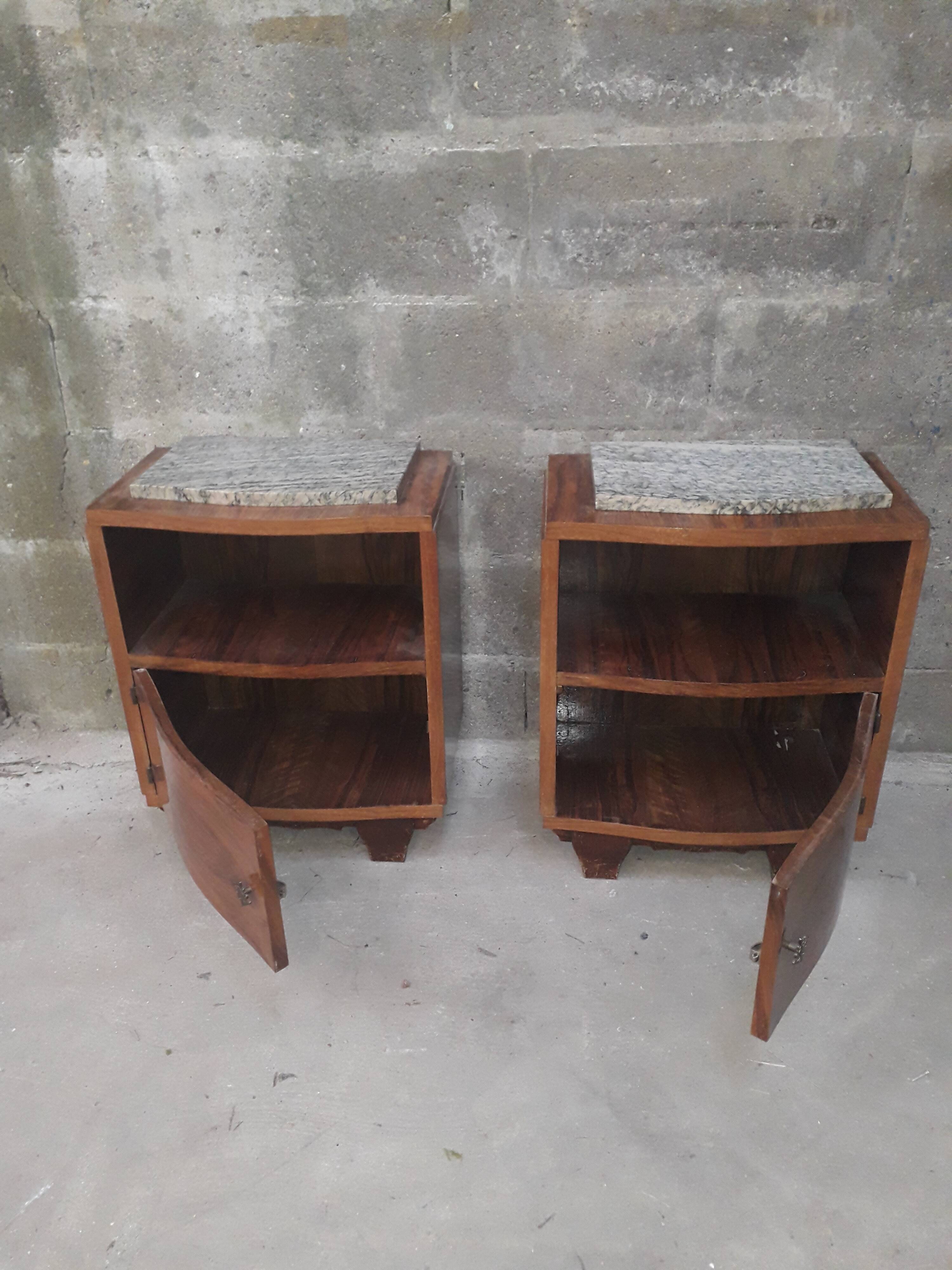 Vintage bedsides