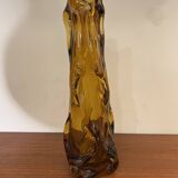 Vase from Wolomin Glassworks, Poland, 1970's