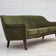 1970s, Norwegian vintage 3-seater sofa, teak wood.