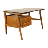 Vintage oak desk, 1950s