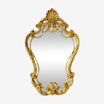 Golden mirror Louis XV style