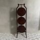 Antique Edwardian cake stand, foldable, 1900