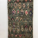 Moroccan Berber carpet Boujaad corridor 2,72x0.78m