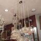 Cascade chandelier, Germany, 1970s.