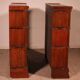 pair of Globe Wernicke London bookcases in oak circa 1900