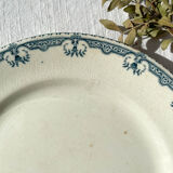 Round plate terre de fer salins model parmentier made in france