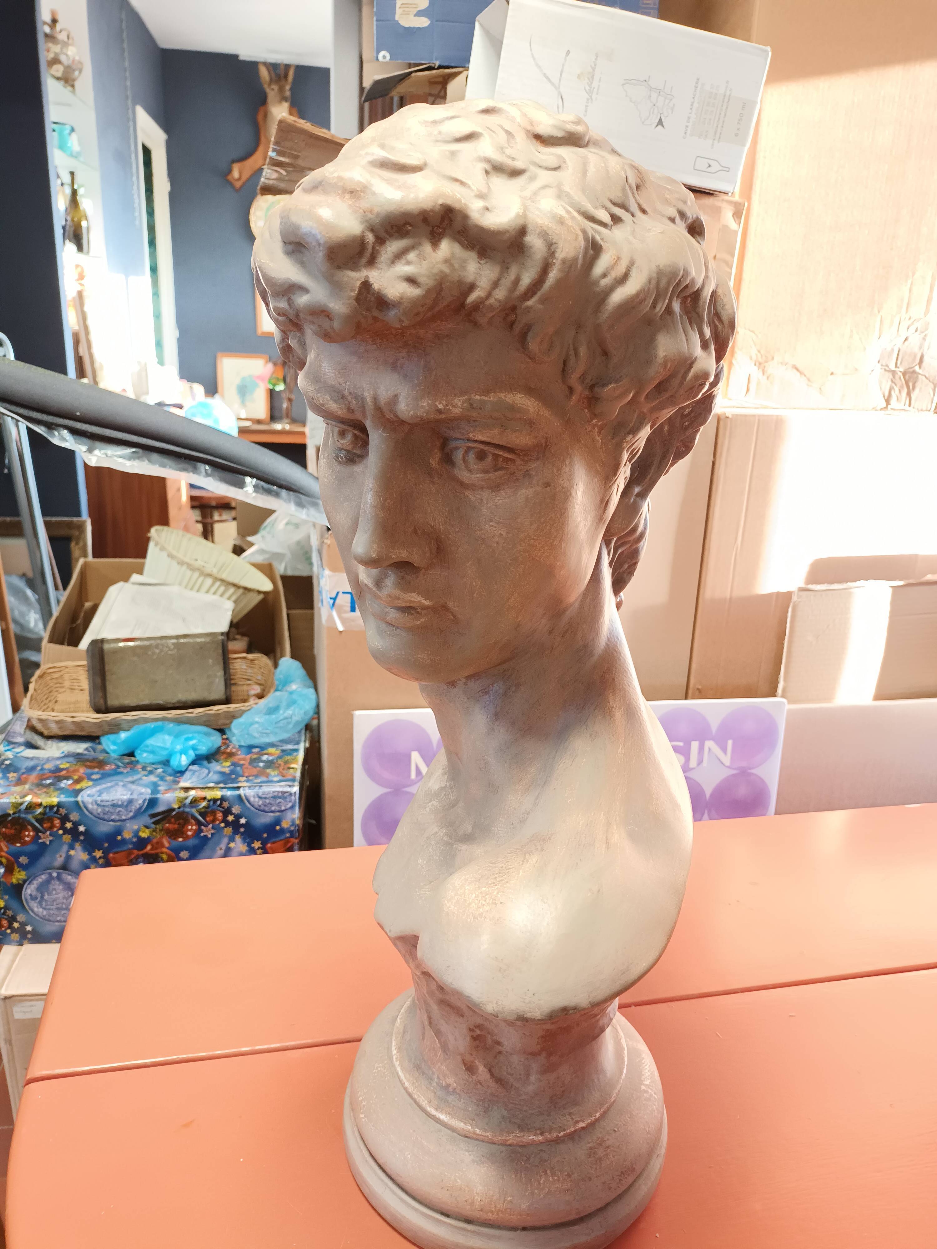 Bust sculpture David