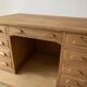 Solid oak desk