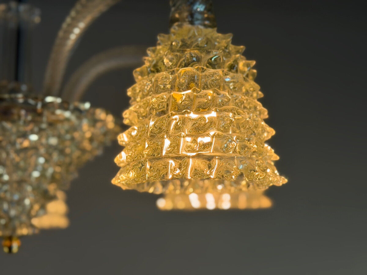 Venetian lustre model Rostrato by Barovier and Toso, circa 1930.
