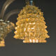 Venetian lustre model Rostrato by Barovier and Toso, circa 1930.