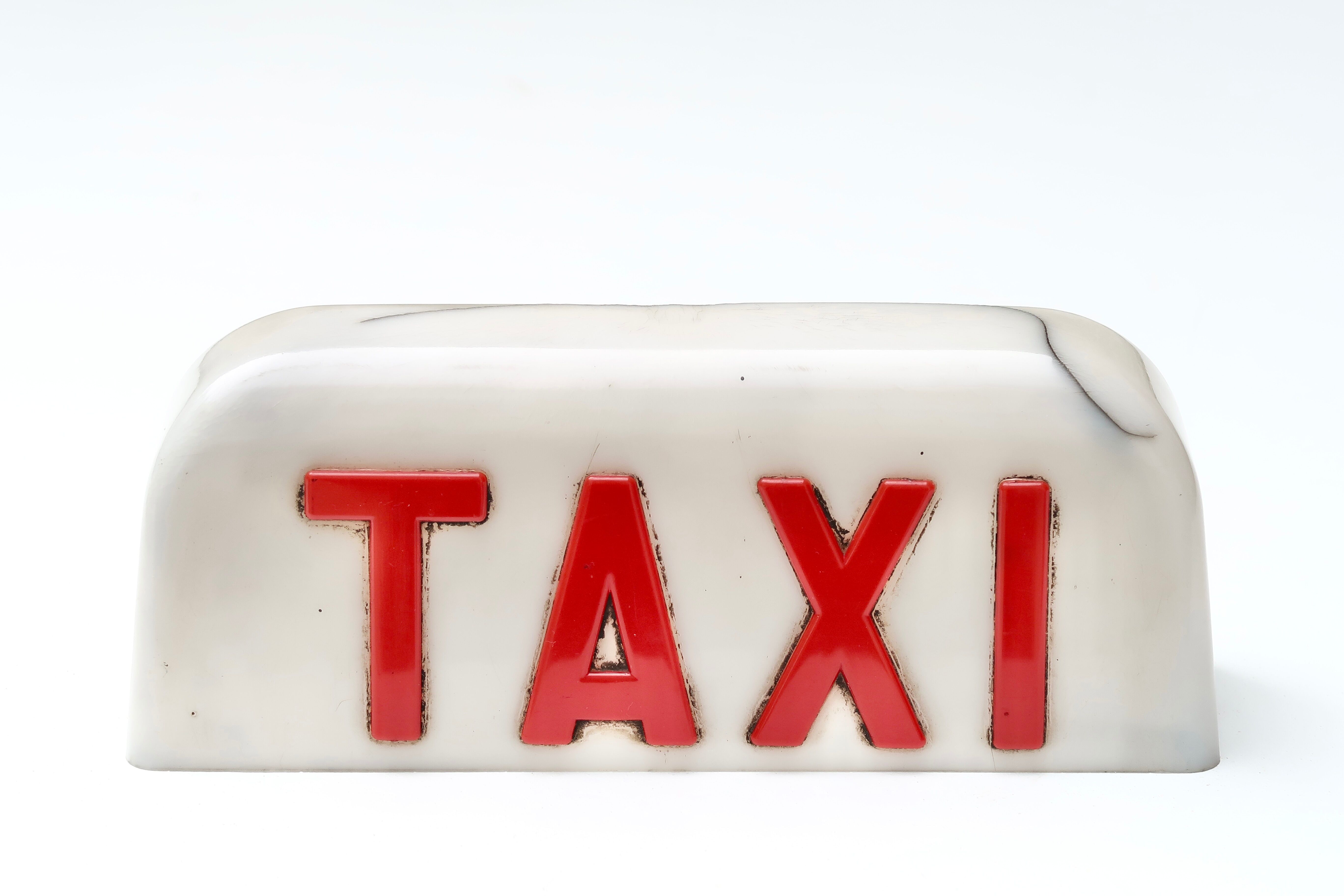 Enseigne de Taxi années 70