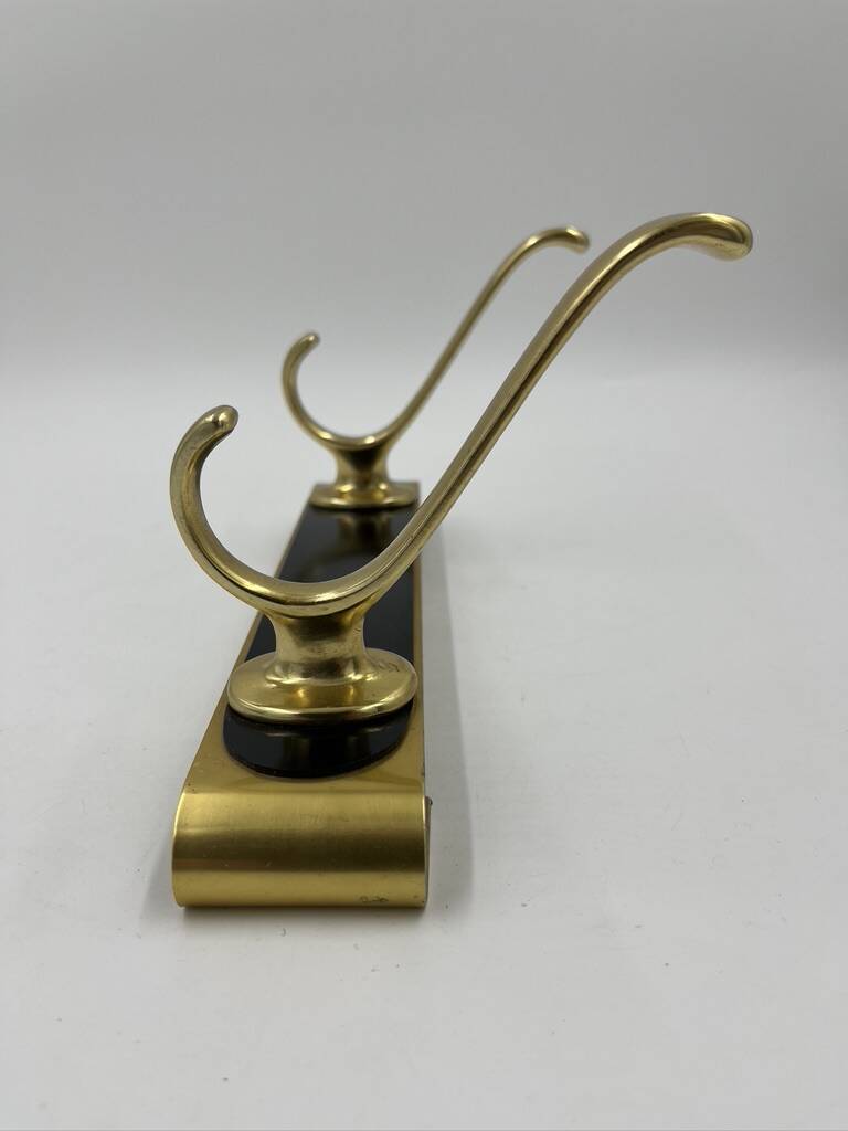Brass coat rack