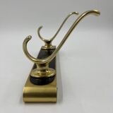 Brass coat rack
