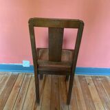 Chaise de table en cannage