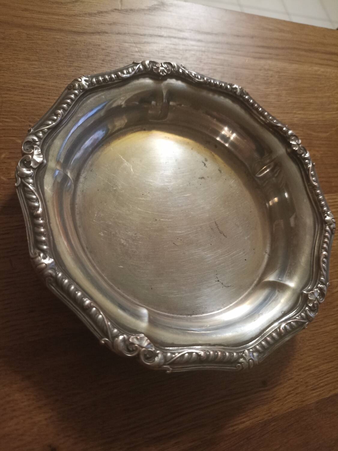 Christofle silver tray