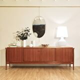 Vintage oval mirror from the 1960s