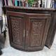 2 Louis XVI style corner cabinets