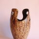 Freeform open worked vase by "Les potiers d'Accolay", France 1970s.