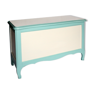 Wooden toy chest