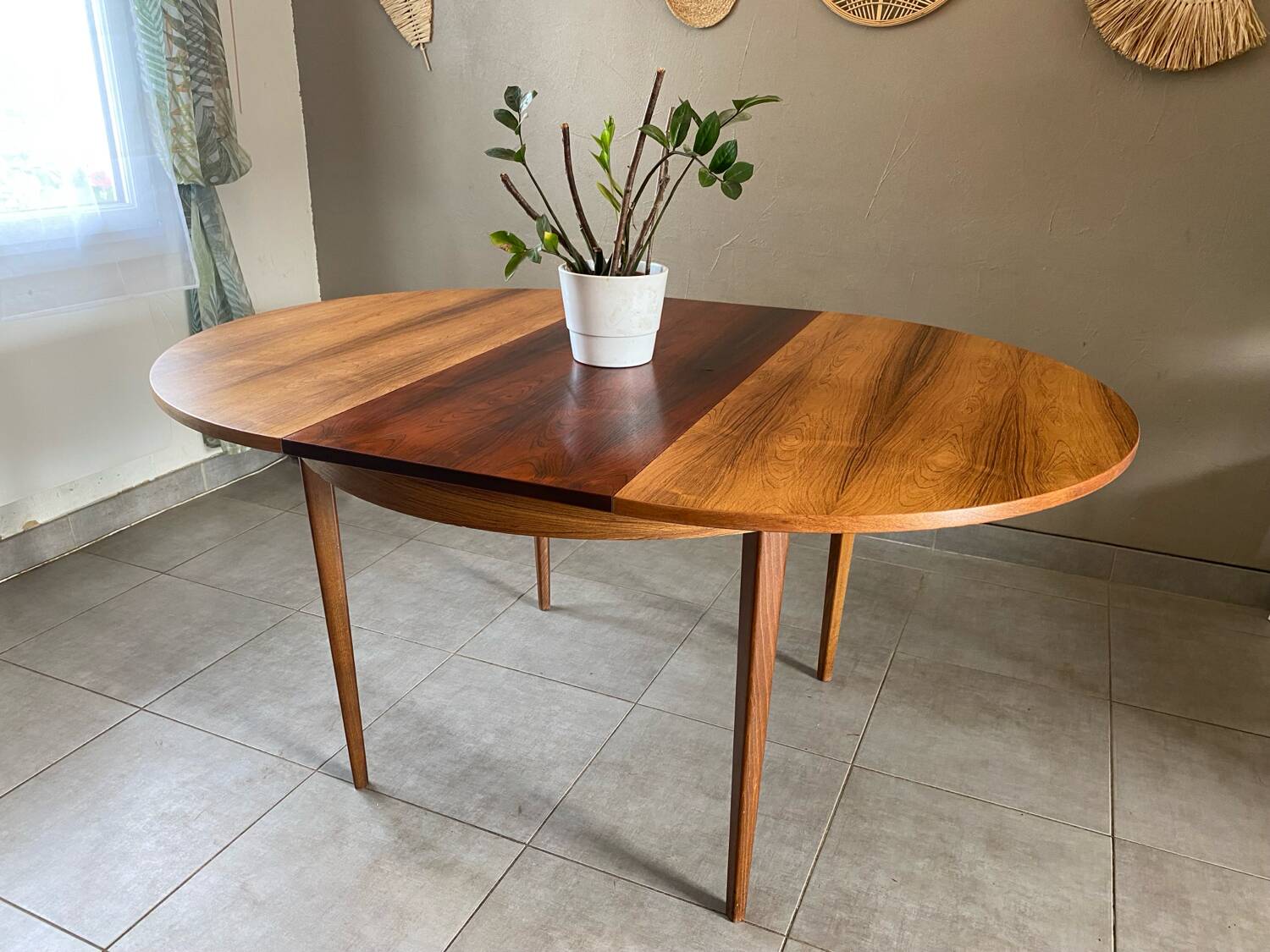 Vintage rosewood round table