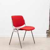 DSC 106 chair by G.Piretti for Castelli red