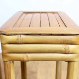 Set of 2 stools in bamboo 1970