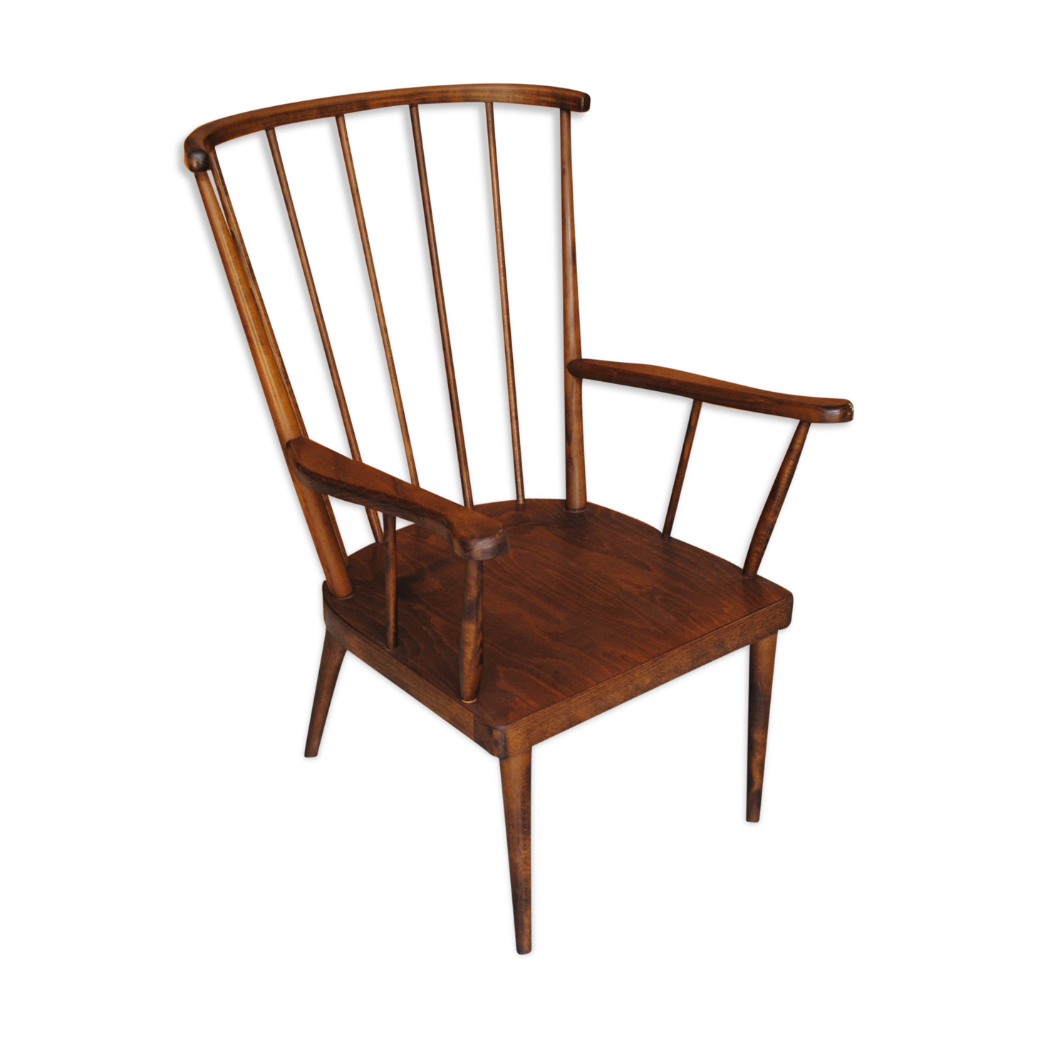Fauteuil Baumann modèle éventail