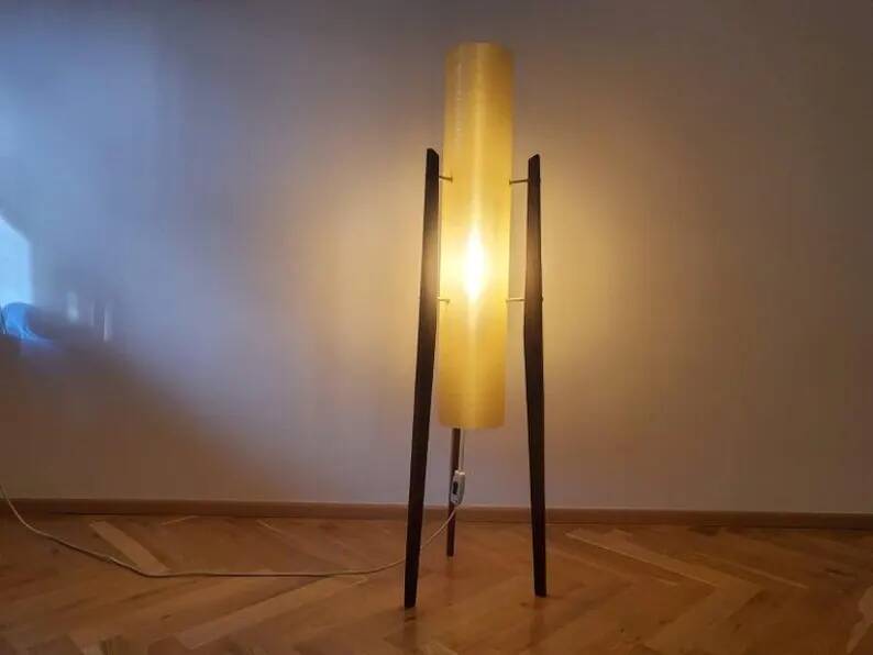 Lampadaire mid-century Rocket, années 1960